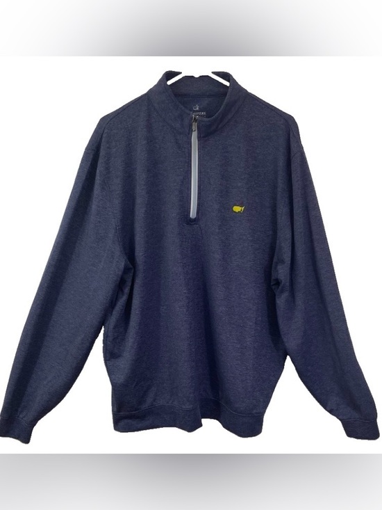 Masters Other - Masters Tech Quarter Zip Pullover Jacket Size XL Golf Performance Blue Athletic